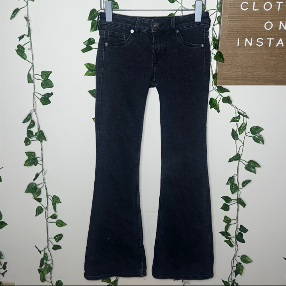 H&M Divided Black Bootcut Flare Jeans
